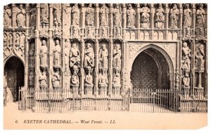 England   Exeter Cathedral  West Front