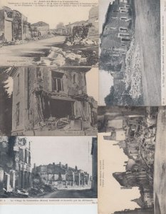 RUINS MILITARY 678 Vintage Postcards mostly pre-1940 (L3903)