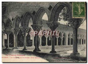 Old Postcard Moissac Le Cloitre De St Pierre