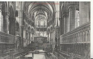 Kent Postcard - The Choir - Canterbury Cathedral - Ref TZ9129