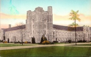 North Carolina Durham Duke University The Union Building Handcolored Albertype