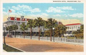 A96/ Bradenton Florida Fl Postcard c1910 Manavista Hotel Buildingl