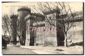 Old Postcard Tarascon Chateau