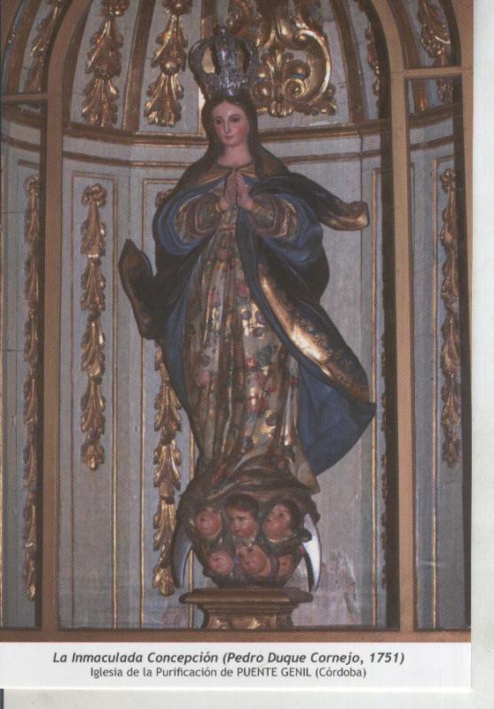 Postal 011778: Virgen Ntra Sra La Inmaculada Concepcion (Pedro Duque Cornejo)