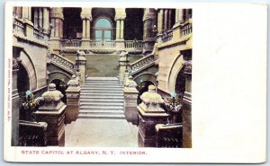 Postcard - Interior of the State Capitol at Albany, New York