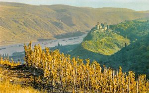 Uralt Schloss uberblichend Reintal Deutschland Germany Unused 