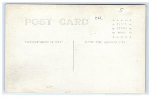 Postcard F A Boyer's Store, Williamstown, MA trolley cars AZO 1904-1918 RPPC B4