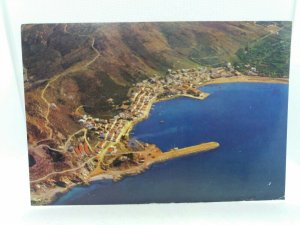 Vintage Postcard Puerto de la Selva Costa Brava Aerial View 1966 Posted