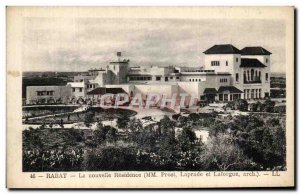 Old Postcard Rabat New Residence