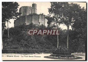 Old Postcard Gisors Eure La Tour Saint Thomas