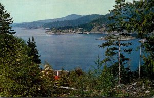 Canada British Columbia Pender Harbour Entrance To Francis Peninsula 1959