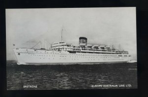 LS2132 - Europe-Australia Lines Liner - Bretagne - postcard