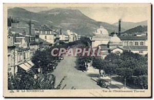 Old Postcard Auvergne La Bourboule View of the spa establishment