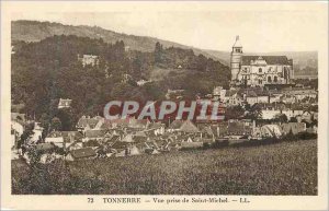 Postcard Old Thunder View from Saint Michel