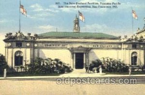 New Zealand Pavilion 1915 Panama Worlds Fair, San Francisco, CA USA Unused 