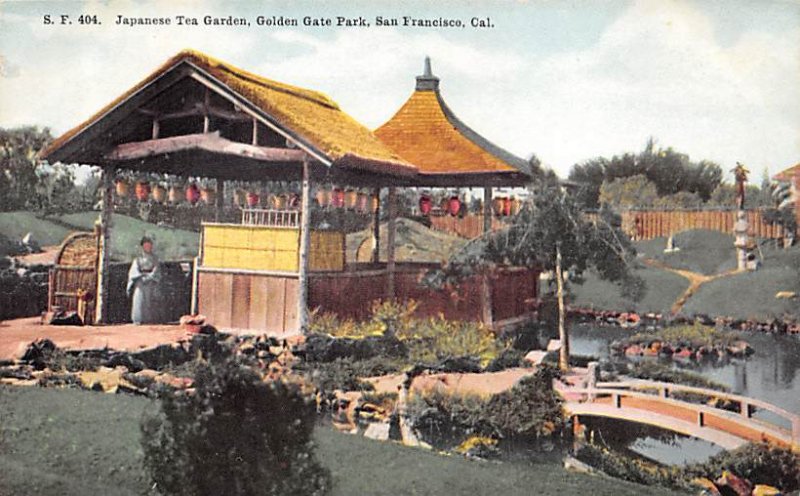 Japanese Tea Garden Golden Gate Park San Francisco California  