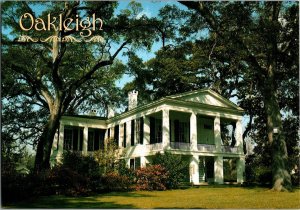 Continental Postcard Oakleigh Mobile, Alabama CF3