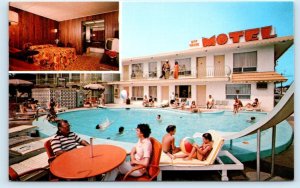 RIO GRANDE, New Jersey NJ~Roadside OFF SHORE MOTEL Cape May County 1976 Postcard