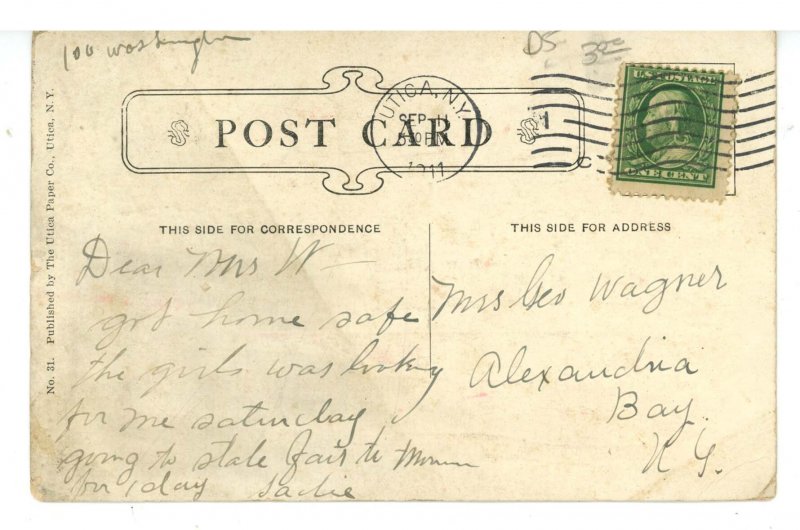 NY - Utica. U.S. Post Office & Government Building