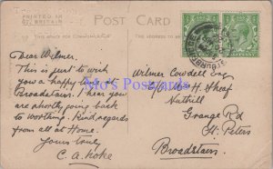 Genealogy Postcard - Cowdell / Sheaf, Grange Road, St Peters, Broadstairs GL1852