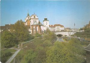 B45656 Warszawa panorama    poland