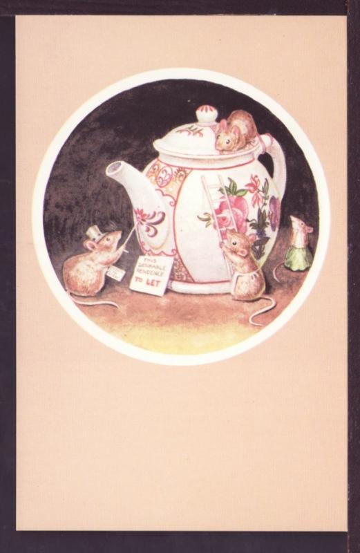 Teapot to Let Mice Racy Helps Medici Post Card 2720