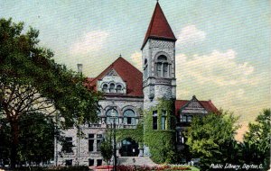 Dayton, Ohio - A view of the beautiful Public Library - c1908