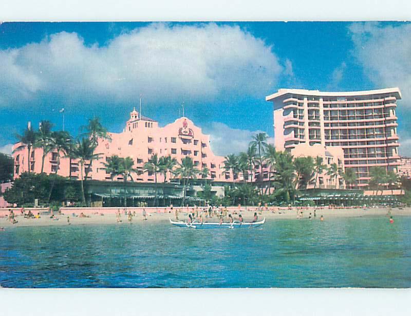 Unused Pre-1980 ROYAL HAWAIIAN HOTEL Waikiki Hawaii HI Q4276