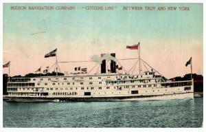 Steamer  Citizens Line  Hudson Navigation Co.