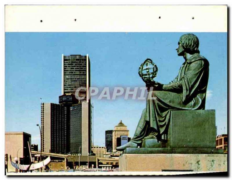  Modernes Monument Postkarten-Montreals Quebec von Hotel Kopernik Hyatt