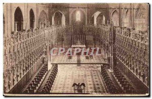 Postcard Old Albi Cathedral Ste Cecile Grand Choir Altar And The Master