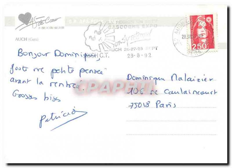 Modern Postcard Auch Gers