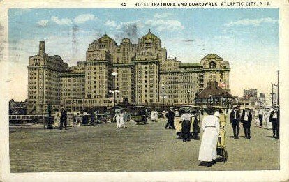 The Hotel Traymore in Atlantic City, New Jersey