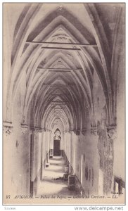 AVIGNON (Vaucluse), France, 1900-1910s ; Palais des Papes .- Galerie du Conclave