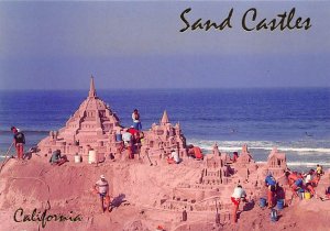 Sand Castles, California  