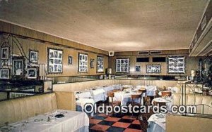 Danny's Hideaway Restaurant, New York City, NYC USA Unused light wear close t...