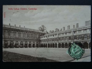 Cambridge TRINITY COLLEGE CLOISTERS c1907 Postcard by Stengel & Co. E32176