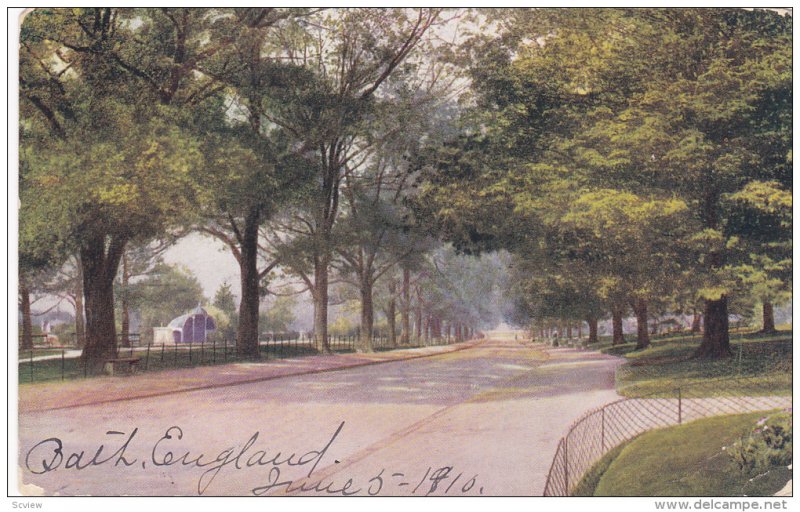 Royal Victoria Park, BATH (Somerset), England, UK, PU-1910