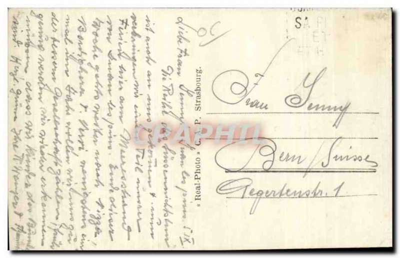 Juan les Pins - The Beach - Old Postcard