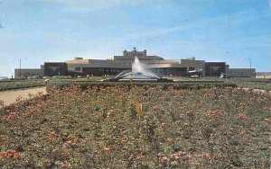 Greater Pittsburgh Airport Terminal Entrance Pennsylvania postcard