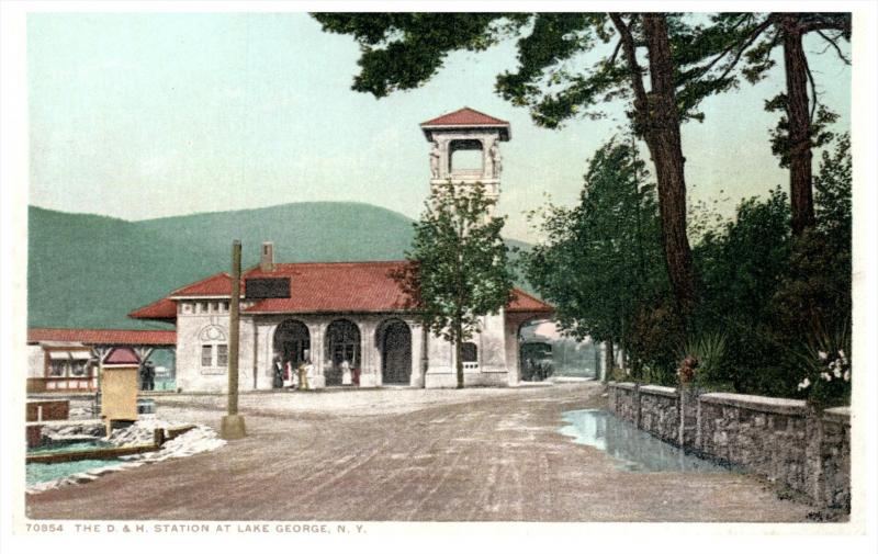 16958   NY Lake  George  D and H Station