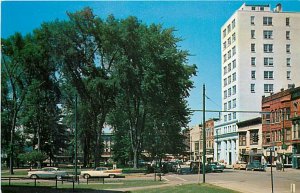 OH, Elyria, Ohio, Downtown Area, 50s Cars, Colourpicture No P23971
