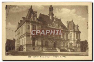 Old Postcard Niort L & # 39Hotel City