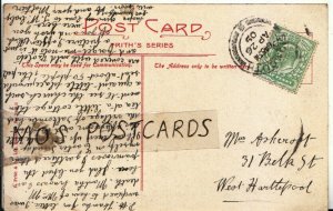 Genealogy Postcard - Ashcroft - 31 Belk Street - West Hartlepool - Ref 9346A