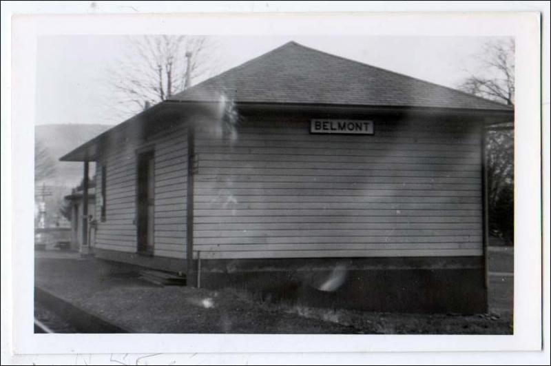 NY - Belmont, Railroad Depot