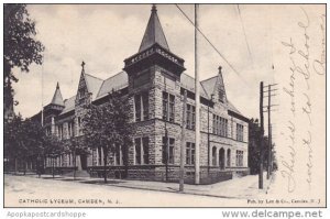 Catholic Lyceum Camden New Jersey 1906