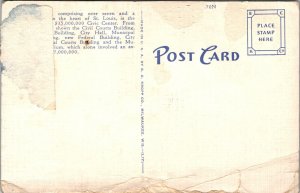 The Heart of St. Louis MO Postcard PC199