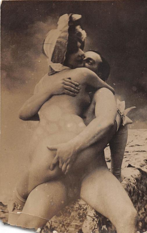 D27/ Spain Foreign RPPC Postcard c1910 Nude Women Men Sexual XXX 12