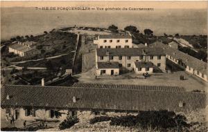 CPA Ile de PORQUEROLLES - Vue générale (275755)