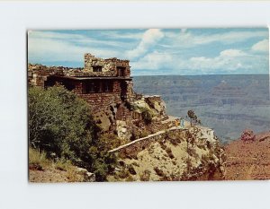 Postcard At The Lookout on the South Rim Grand Canyon Arizona USA